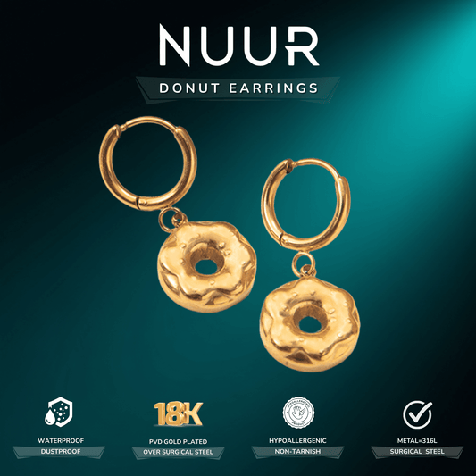 Donut Earrings - Nuur