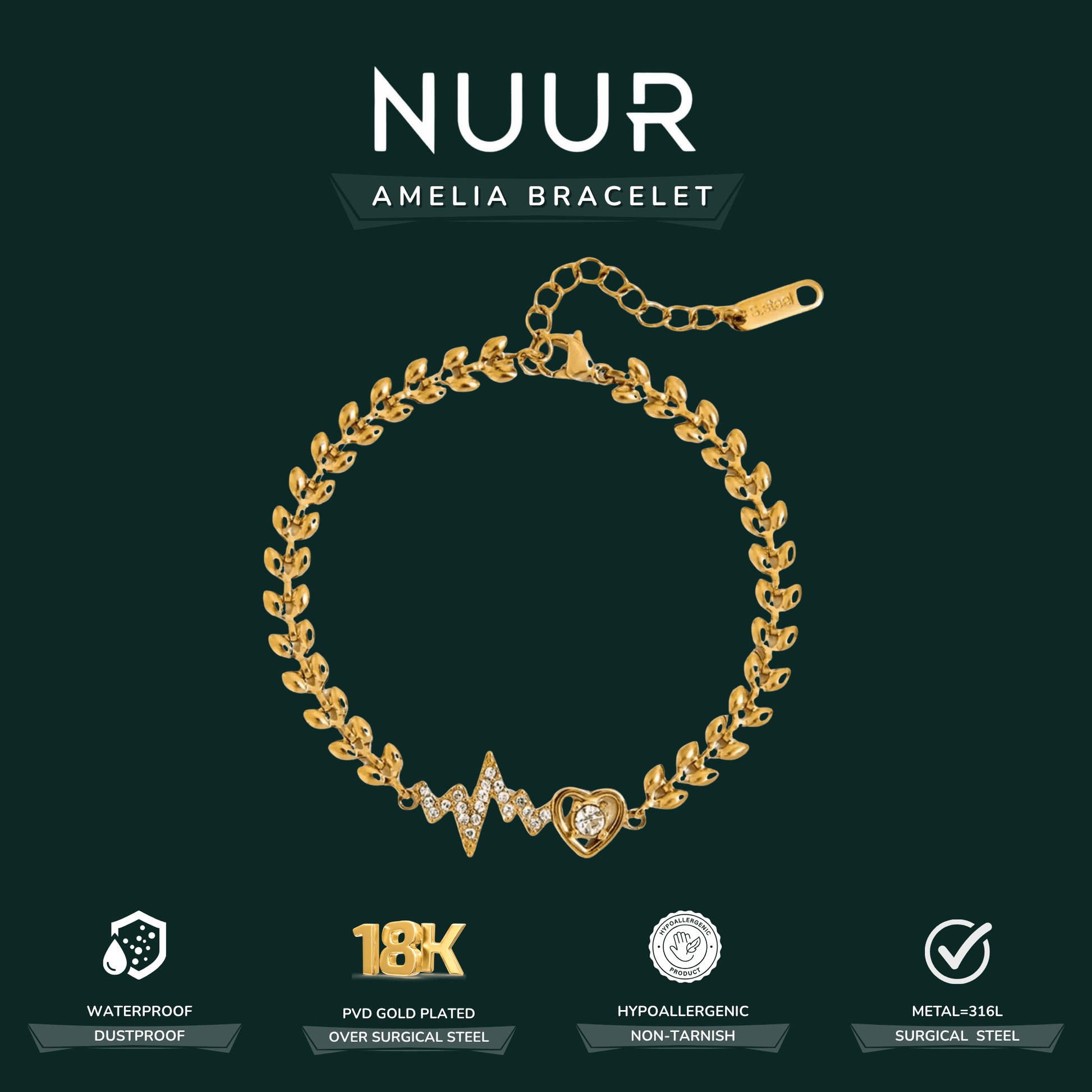Amelia Bracelet - Nuur