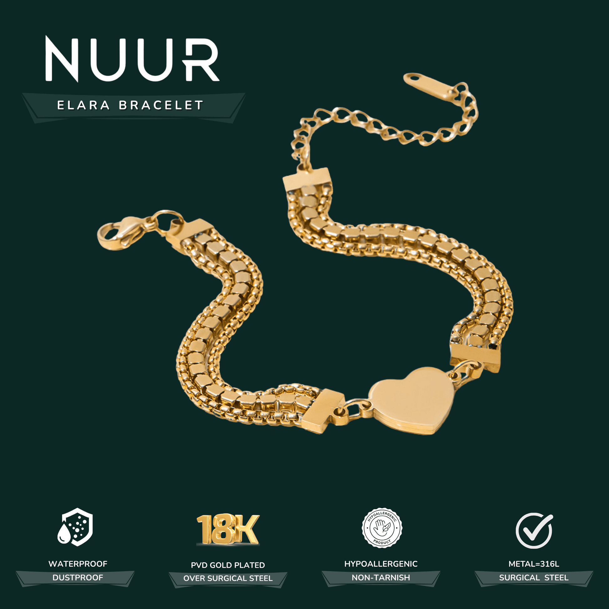 Elara Bracelet - Nuur