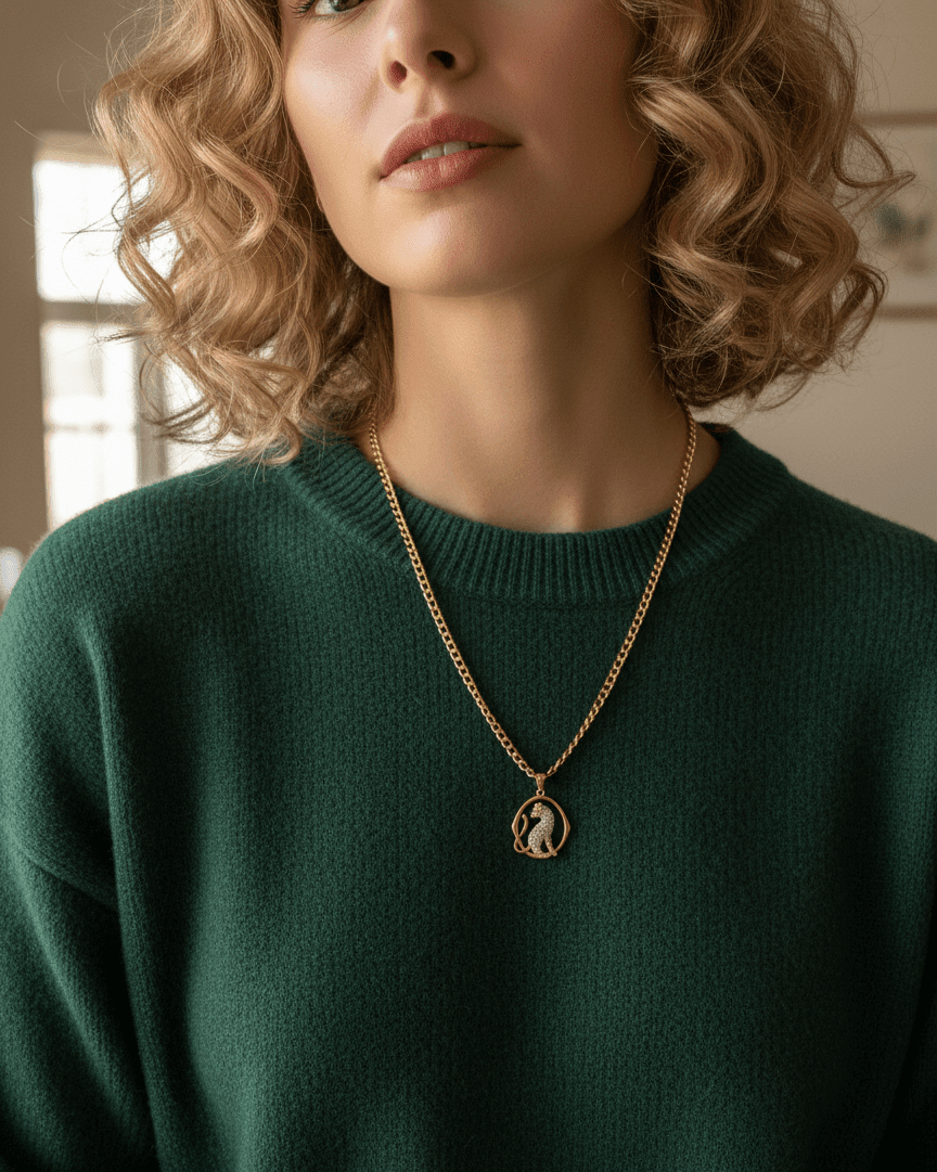 Royal Panther Necklace - Nuur